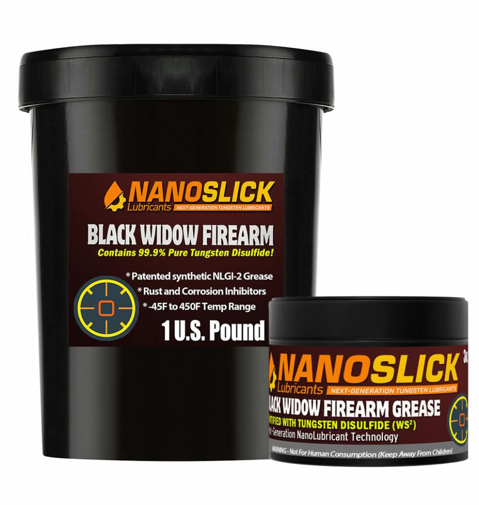 NanoSlick Lubricants Black Widow Firearm Grease